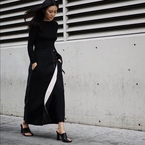 Caron Callahan maxi skirt tie waist size M